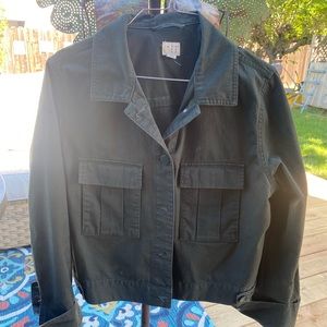 Army green women’s jacket